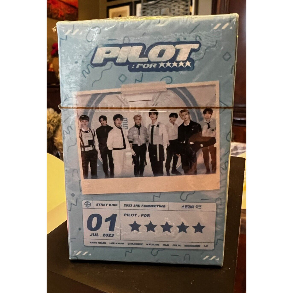 Stray Kids 3rd Fan Meeting Fanmeeting Pilot Photocards Lomo Cards 5 Star NEW